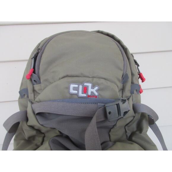 Clik Elite Venture 30 ProBody SLR Camera Backpack Pack Large Hiker Army Green - Picture 2 of 12